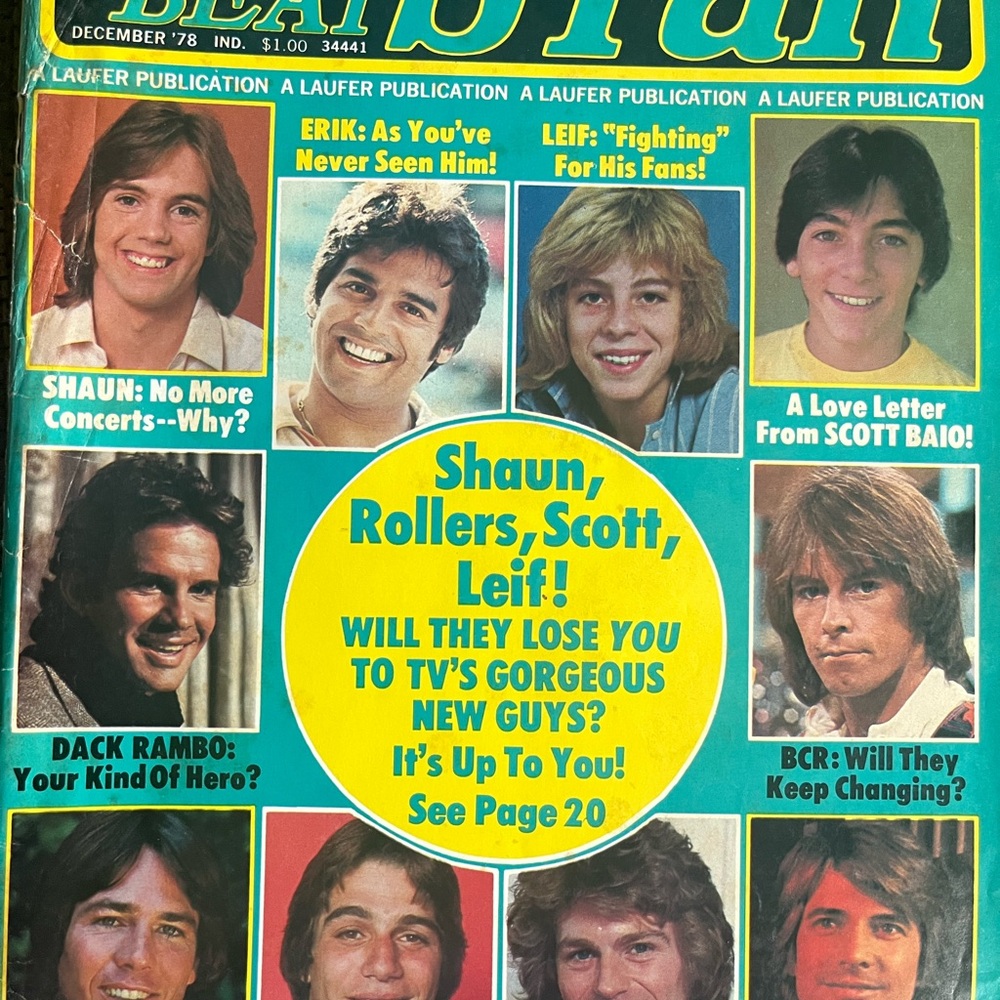 Vintage Teen Magazine Cover